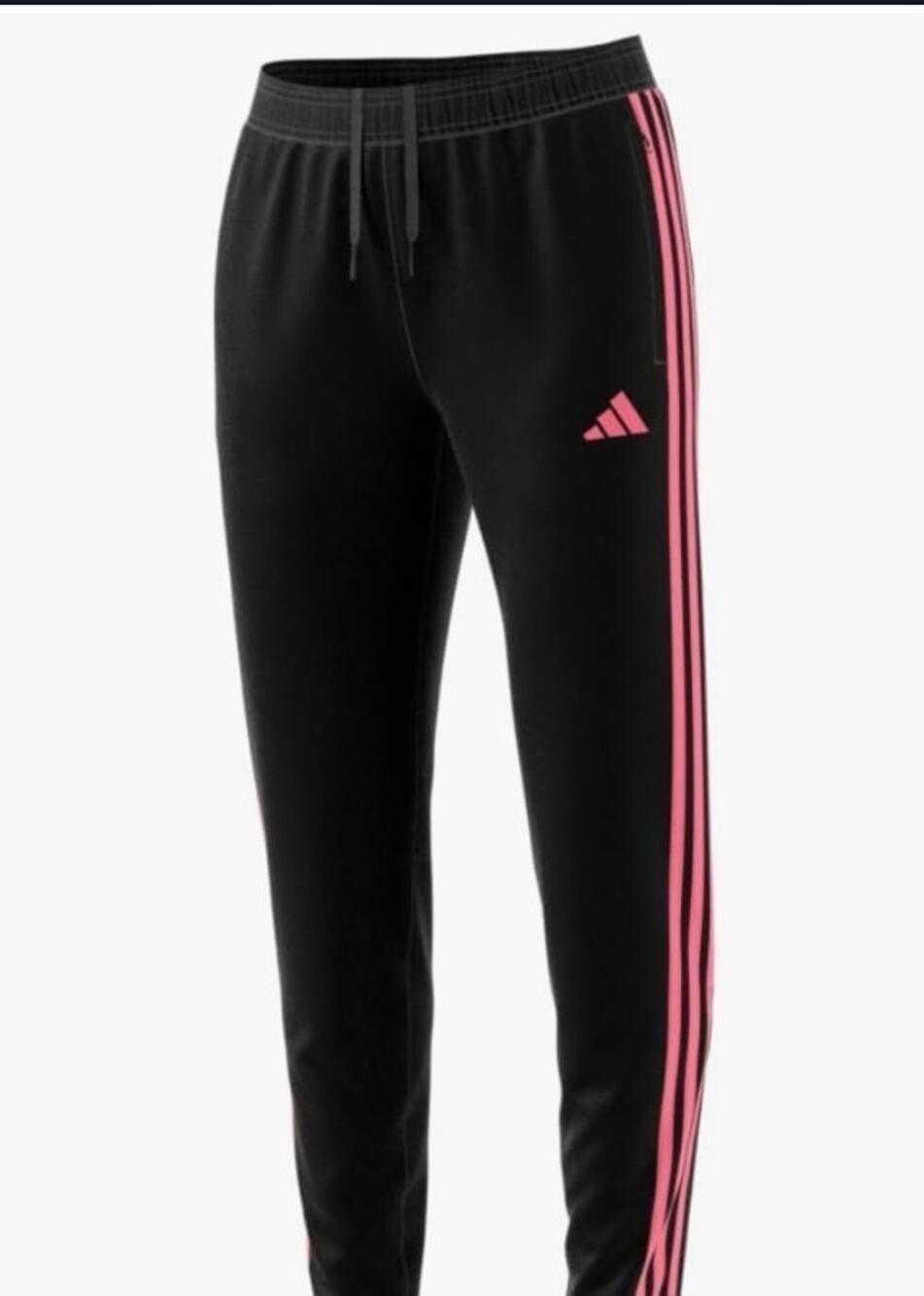 C22 Adidas Women's XS Pink Stripe Athletic Climalite Pants